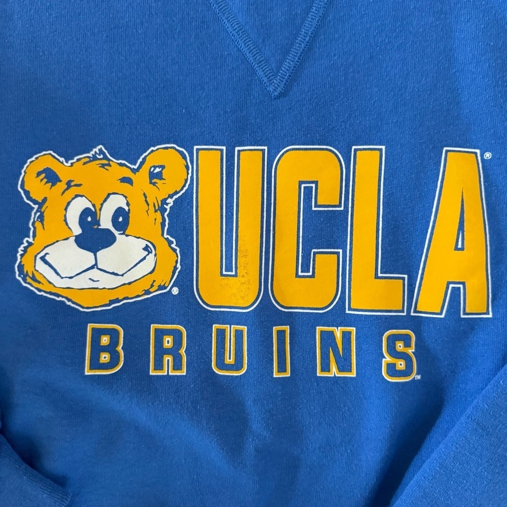 UCLA Bruins Youth Medium Blue Crewneck Sweatshirt - Picture 3 of 4